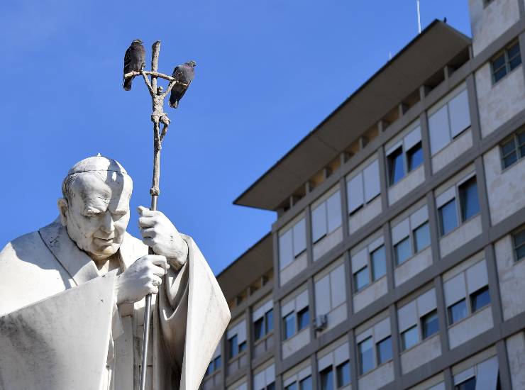 L'ospedale Gemelli all'esterno