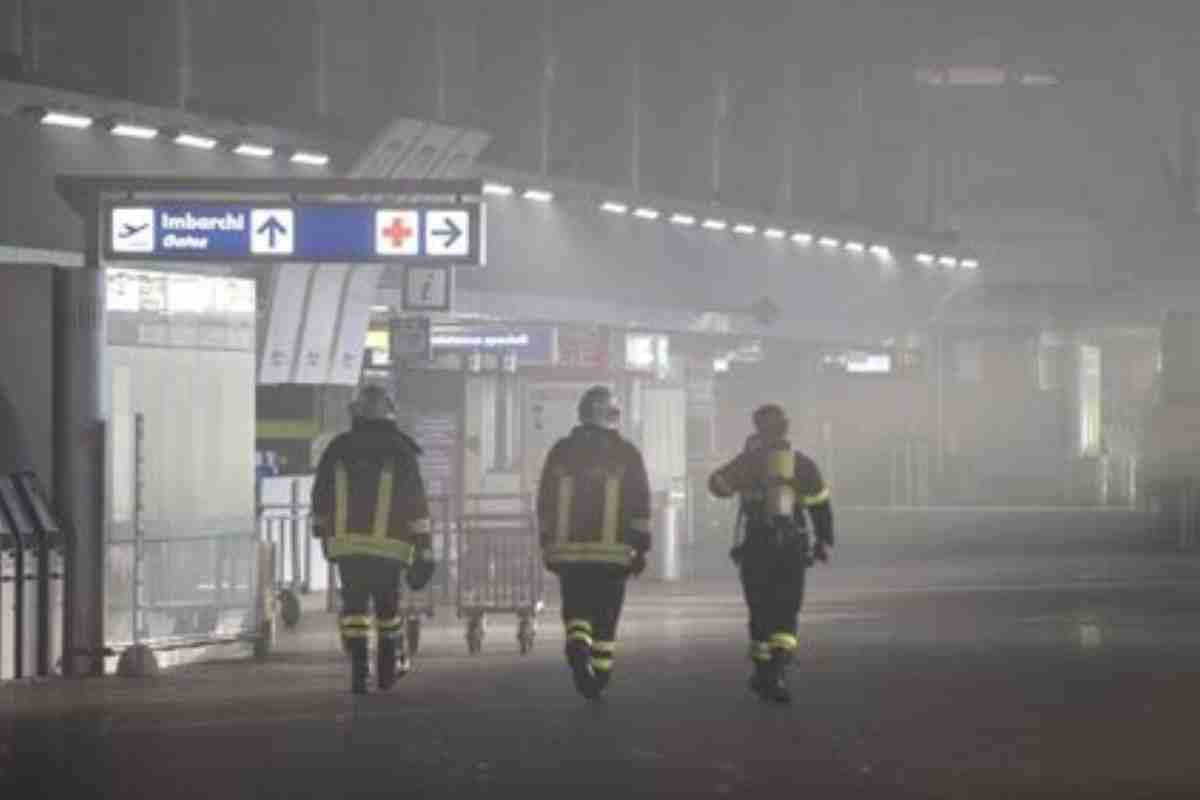 Incendio doloso all’aeroporto di Ciampino: incredibili conseguenze