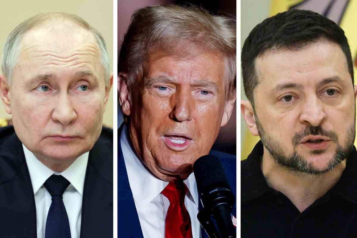 Putin ,Trump e Zelensky 