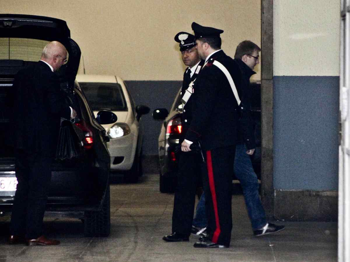 I carabinieri in azione a Garlasco